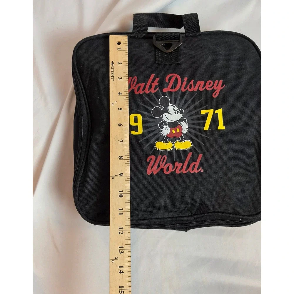Disney Parks Walt Disney World 1971 Mickey Mouse Duffel Bag Black Travel Gym Bag